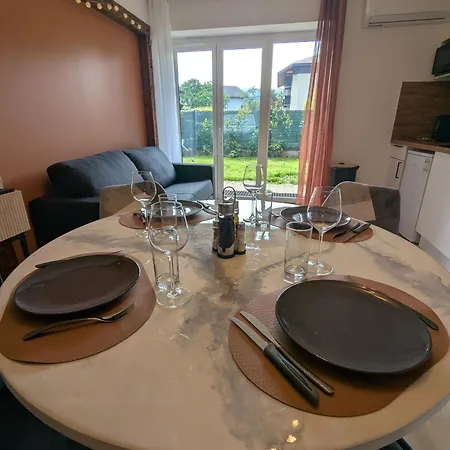 Elegant Et Calme Avec Clim Et Jardin Prive - Terracotta Apartment Thonon-les-Bains